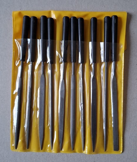 10 Sleutelvijltjes Set