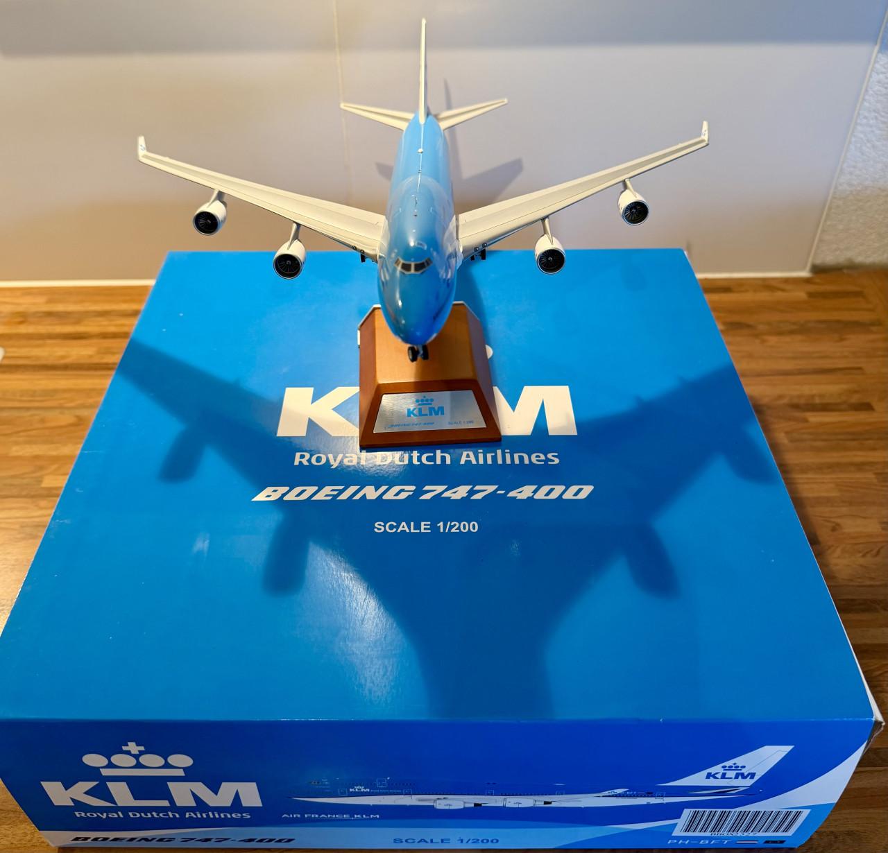 KLM schaalmodel 1:200