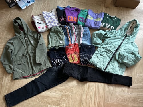 4 seizoenen kledingpakket meisjes128-140