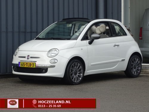 Fiat 500 C 1.2 lounge cabriolet automaat | bluetooth | 16"