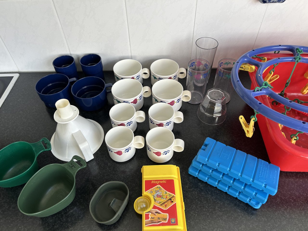 Camping servies e.d.