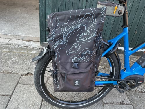 Dubbele fietstassen waterafstotend Agu