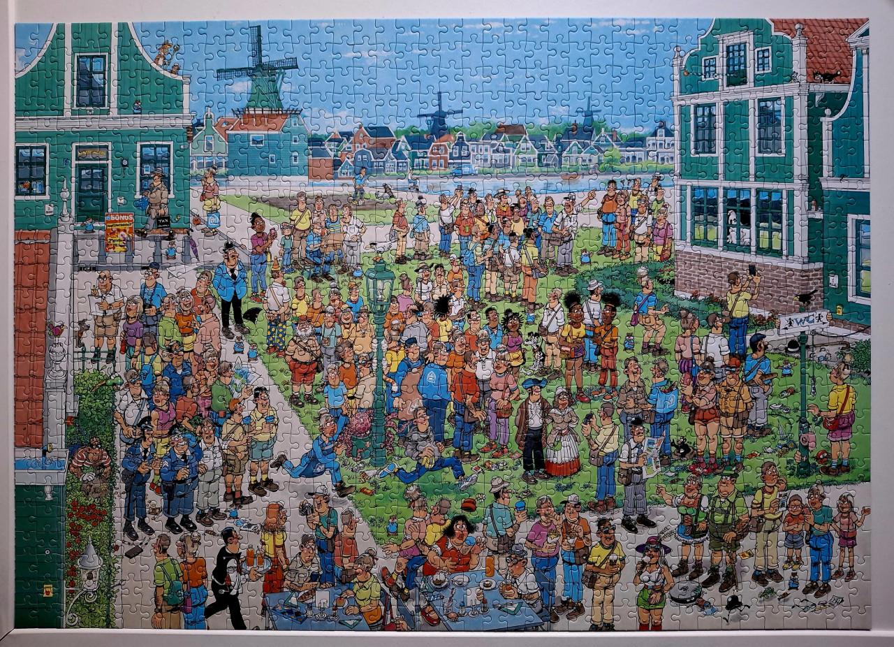 🧩 Jan van Haasteren: Albert Heijn op de Zaanse Schans