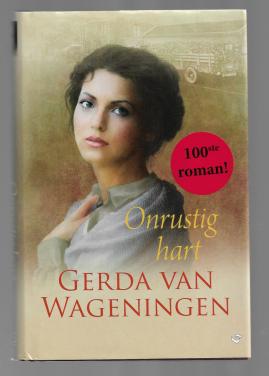 Boek   B 65  Onrustig hart van Gerda van Wageningen   215 bladzijden