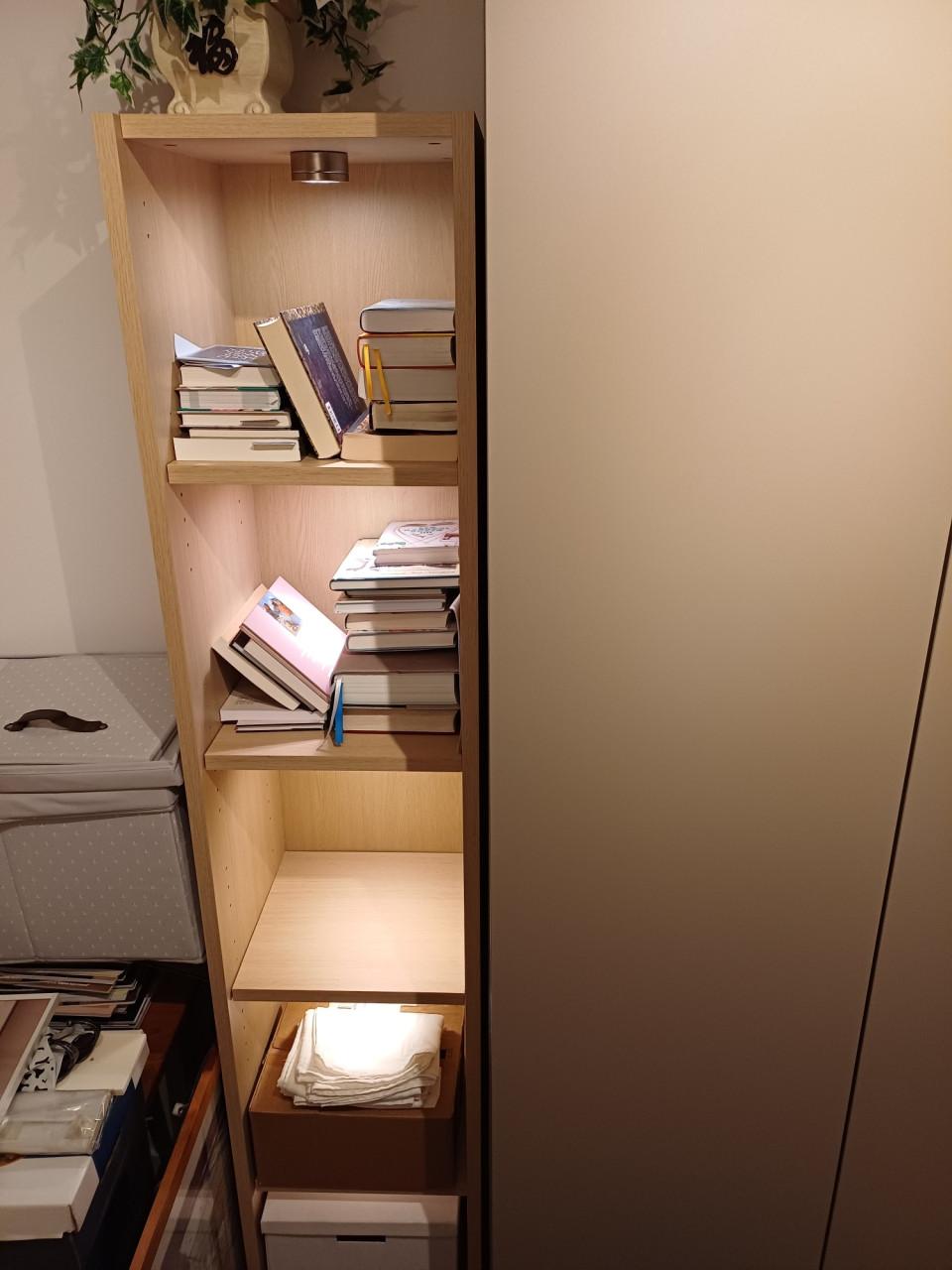 Vakkenkast met verlichting