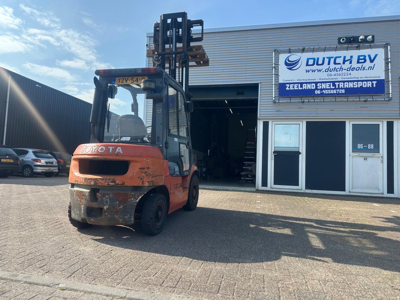 Toyota 02-7fdf 25 heftruck