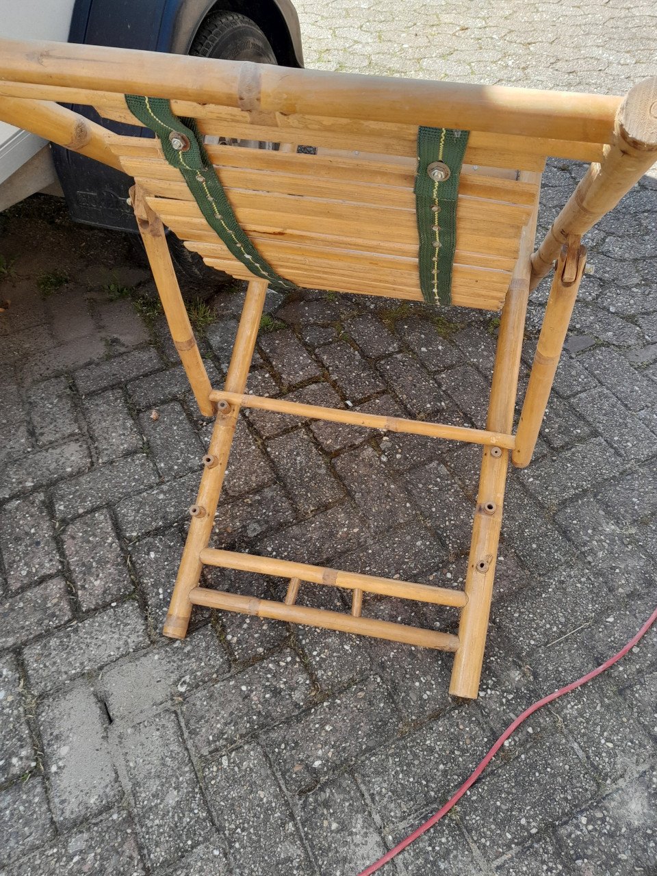 Z.g.a.n. Stevige Rotan  verstelbare  ligstoel