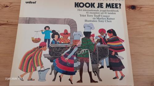 Kook je mee. Het internationale jeugd-kookboek.  Uitgave Unicef