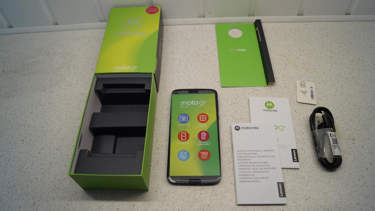 Motorola G6 plus mobiele telefoon model XT1925-3 2018 (toestel 1).