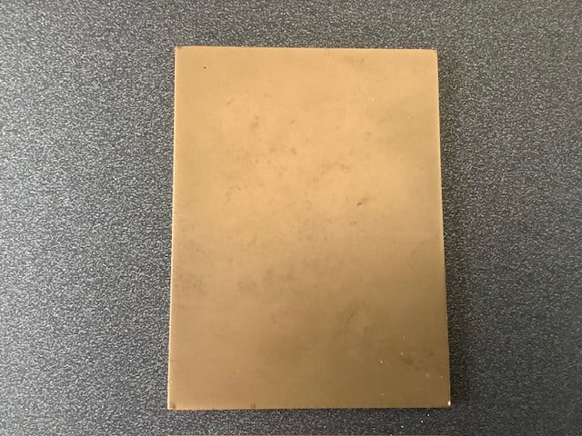 Penning “bronzen plaque” Nederlandse Rode Kruis