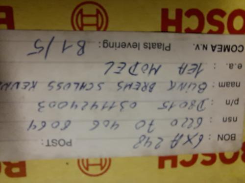 Achterlamp Bosch vrachtauto/ trekker