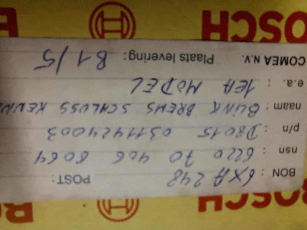 Achterlamp Bosch vrachtauto/ trekker