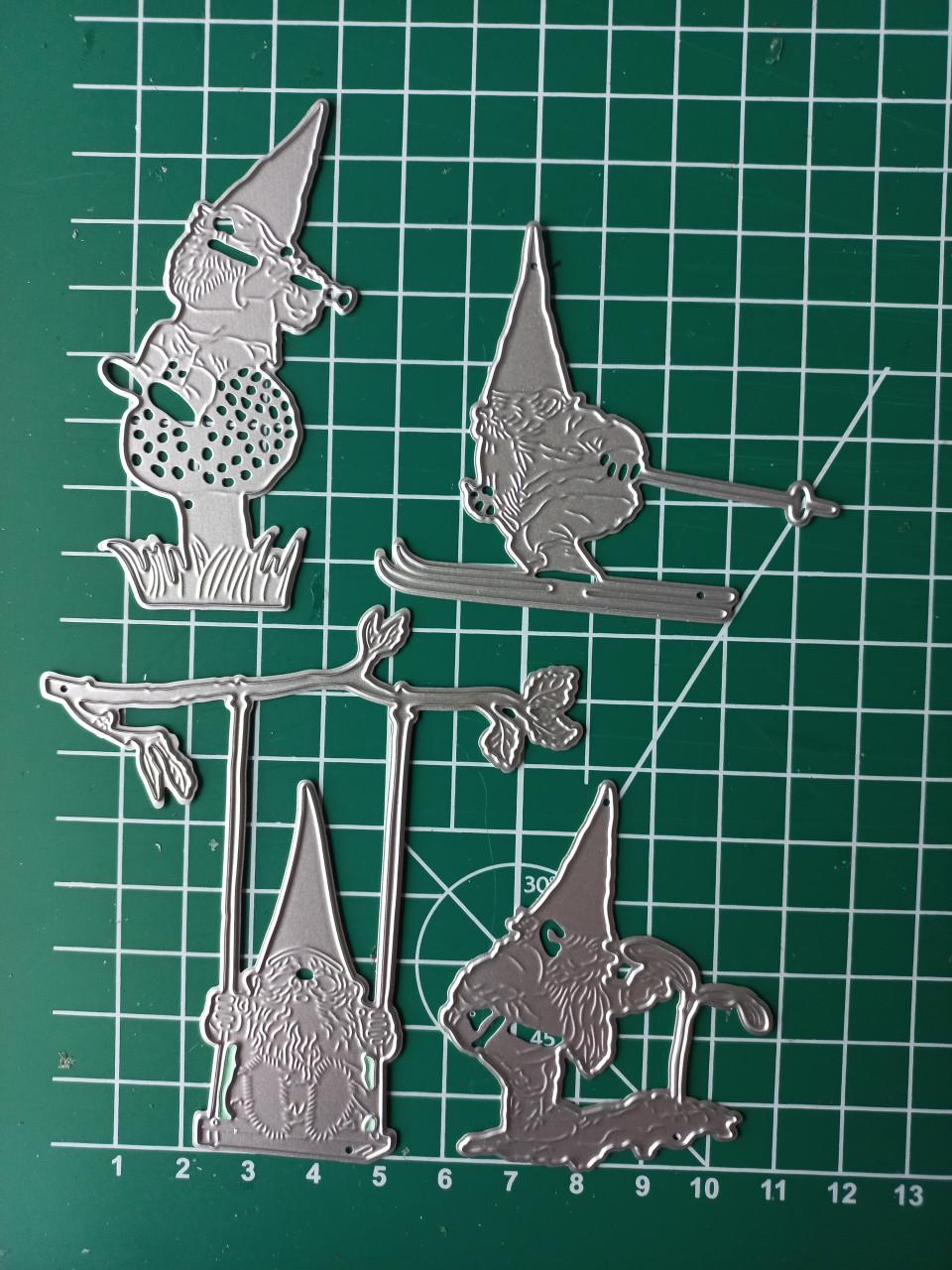 Snijmallen om kaarten te maken