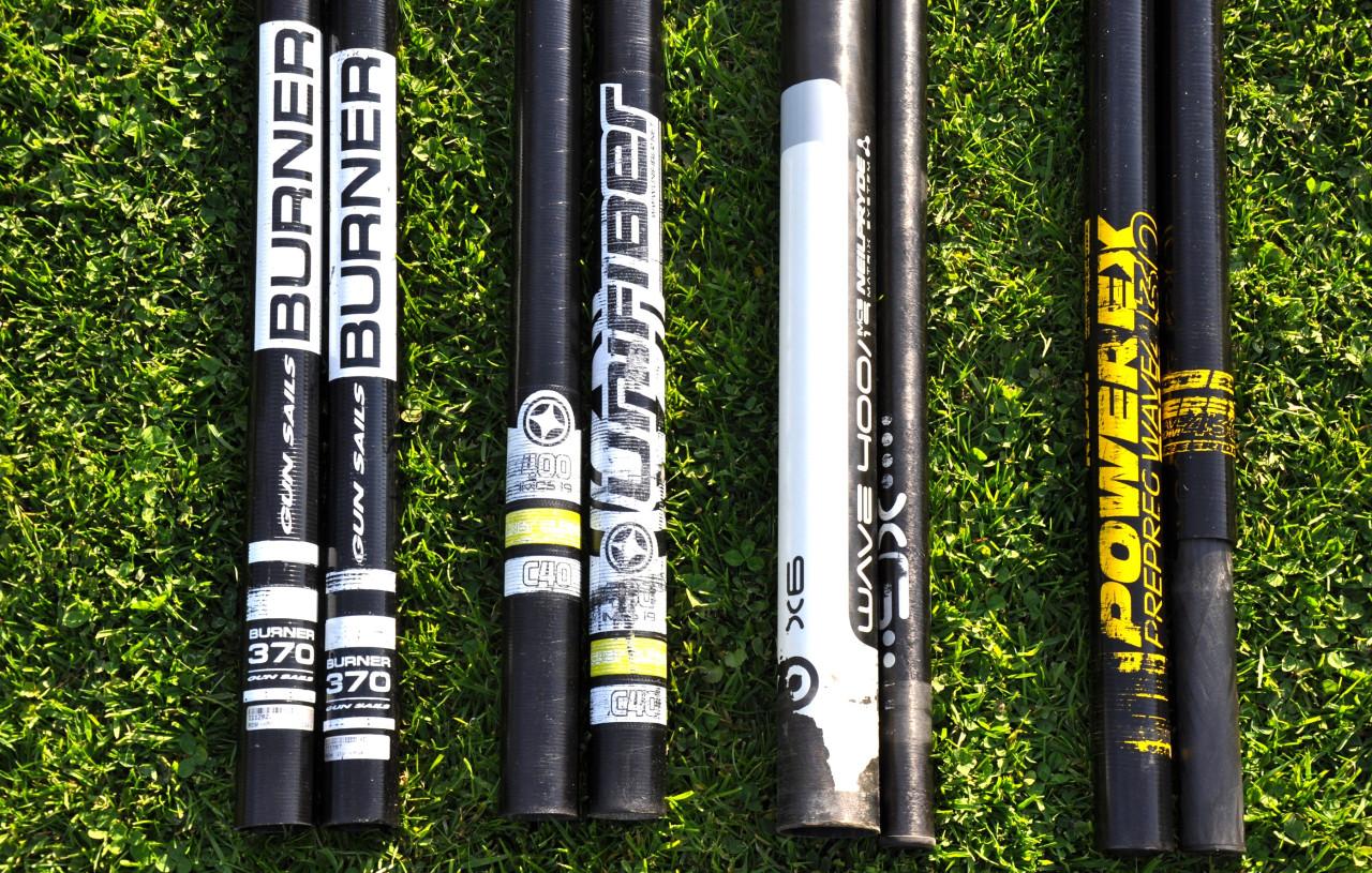 370 - 400 - 430 RDM Constant Curve masten & 400 Flextop SDM mast