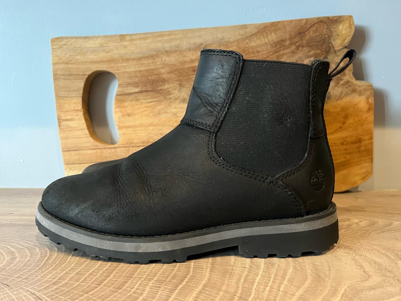 Timberland leren laarsjes maat 35!