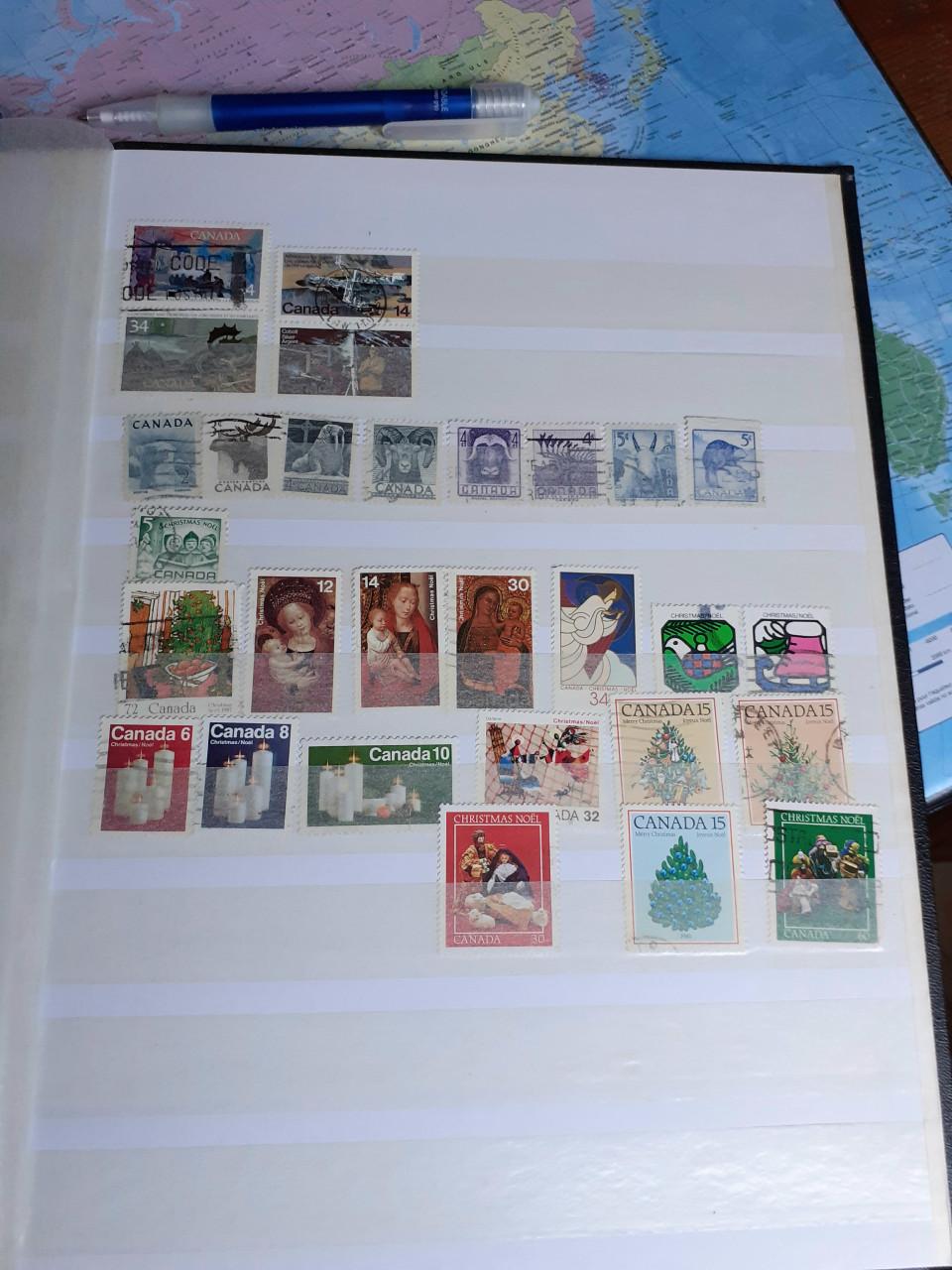 Canada 1930 / 2000 in album  Allemaal Canadese postzegels -oude postzegels