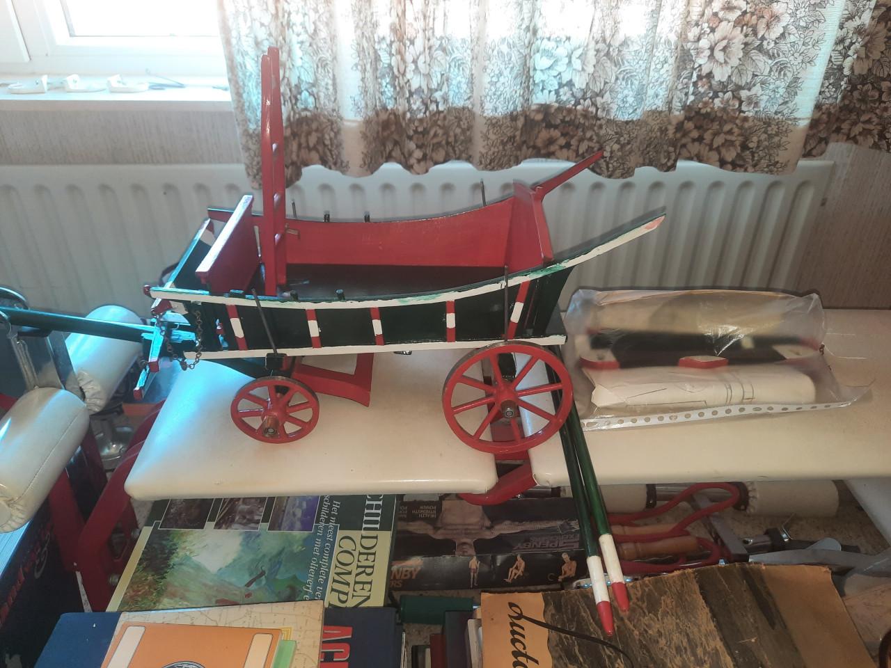Houten boerenwagen
