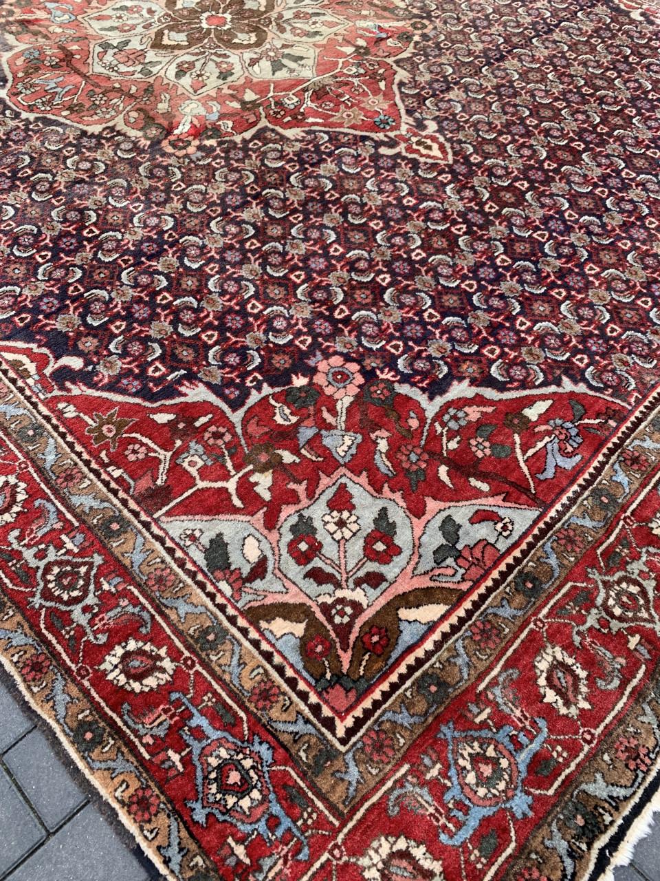 💞Mooi Sfeervol Handgeknoopt Vintage Vloerkleed met Certificaat 💞