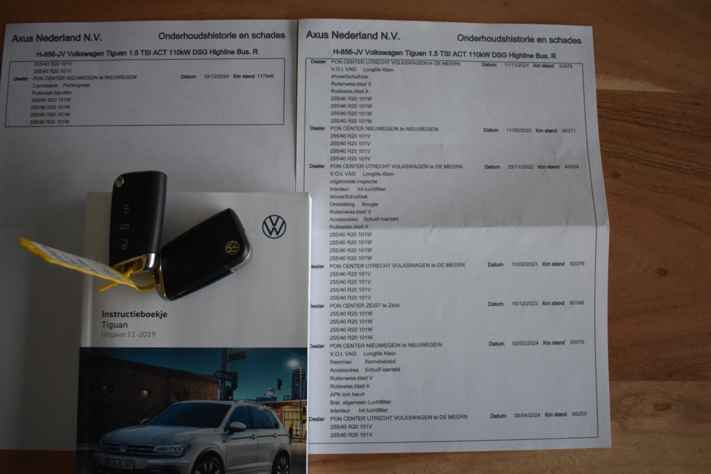 Volkswagen Tiguan 1.5 tsi act highline r-line | trekhaak | camera | dynaudi
