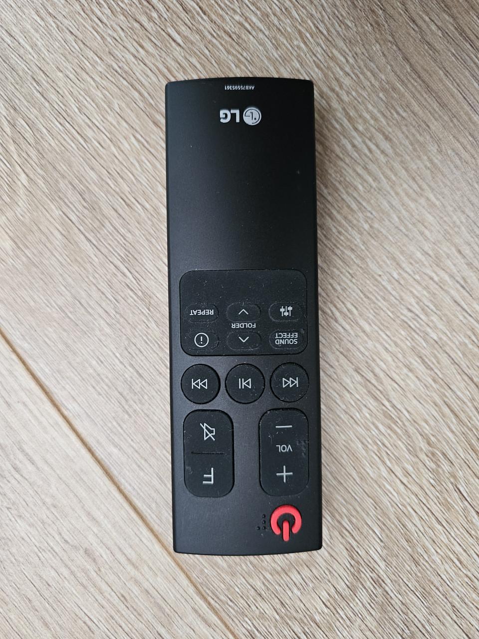 LG DG1 - 360W gallery design soundbar met subwoofer