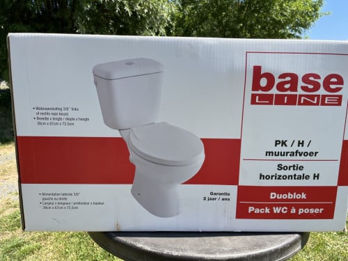 Nieuwe toiletpot