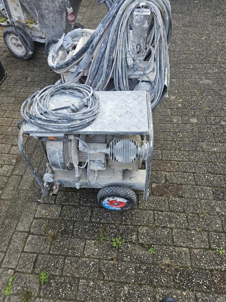 Spackspuit 380V (GBT) + Atlas Copco 380V compressor