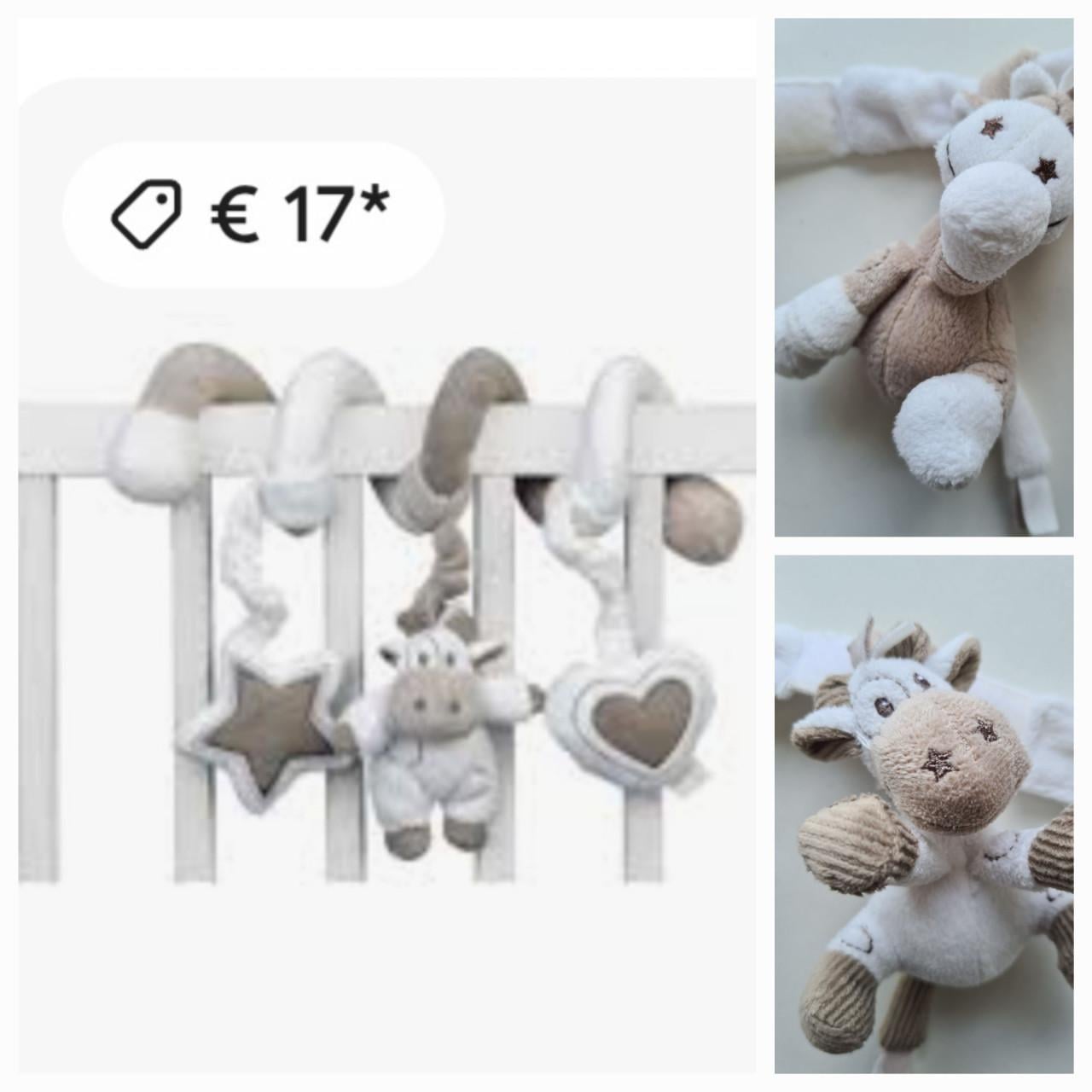 Gino Giraffe Boxspiraal, activiteiten speeltje Tiamo