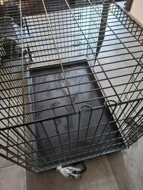 D & V Grote zwarte bench