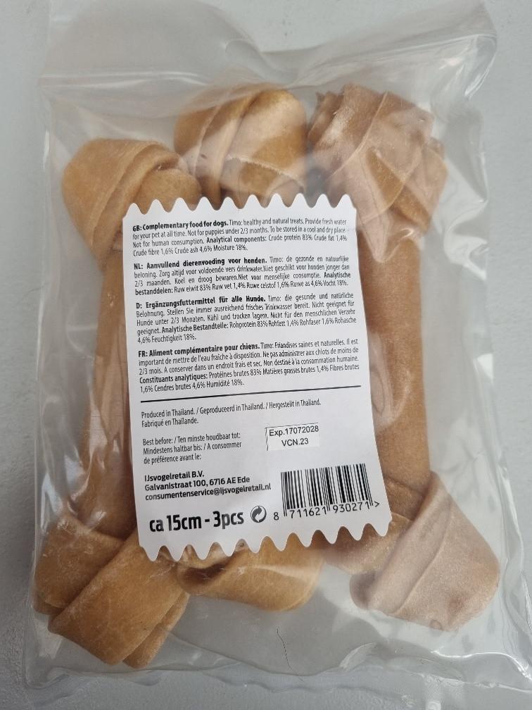 Diverse honden snacks.