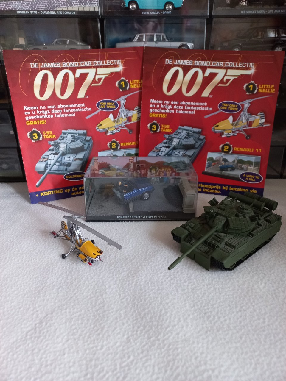 Te koop james bond car collectie