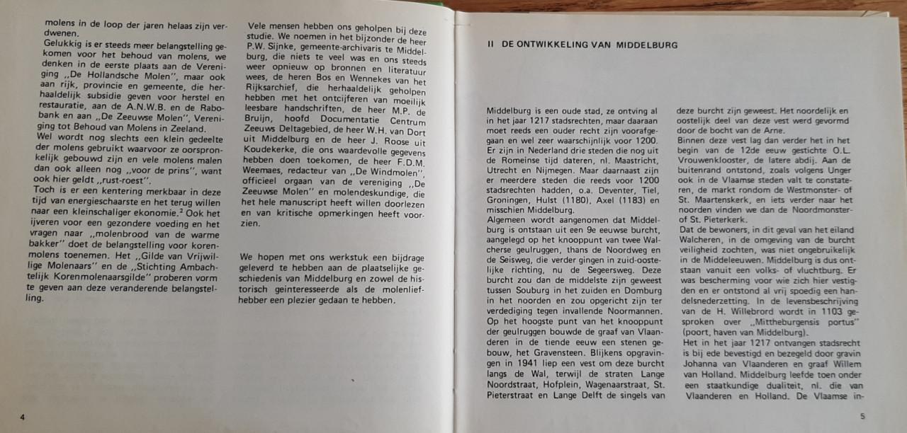 Molens in Middelburg, geschiedenis der plaatselijke molens ...