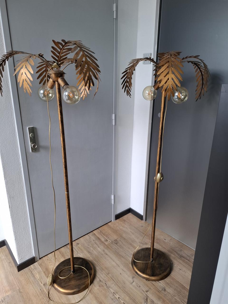 Set prachtige vloerlampen