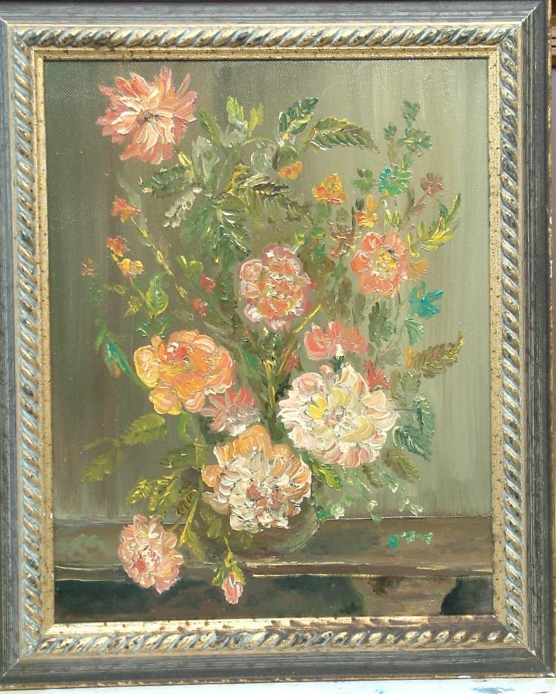 Nog wat voor Veere  ,geld speeld geen rol zeggen ze  40 x 50  cm olie verf