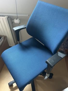 Bureaustoel, Ahrend, blauw