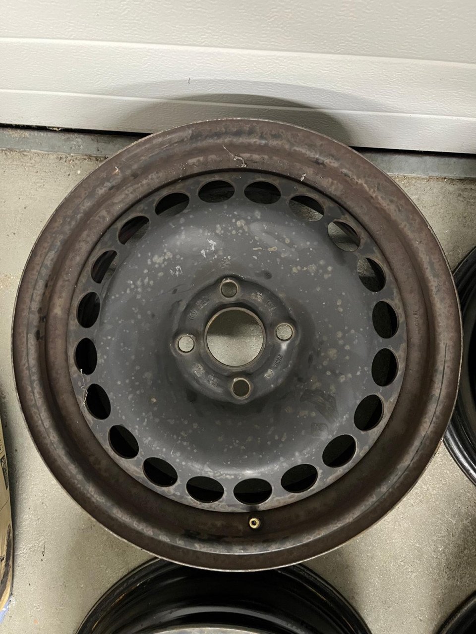 Opel stalen velgen