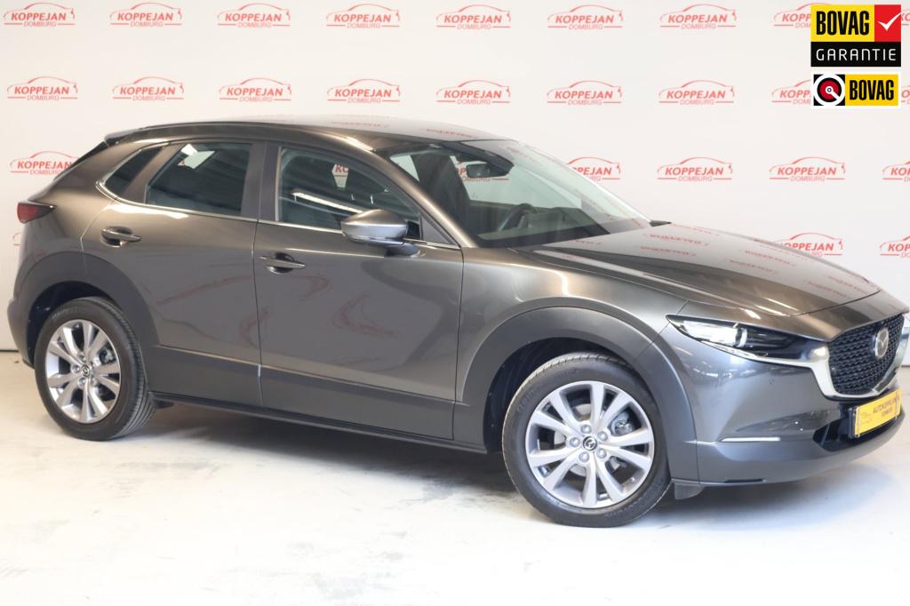 Mazda Cx-30 skyactiv-g 2.0 m hybrid, adaptive, 360, bose, stoel-stuur verw,