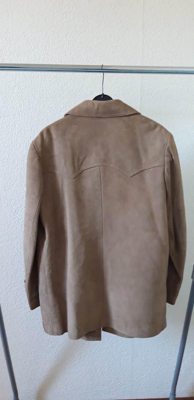 Suède herenjas maat 52
