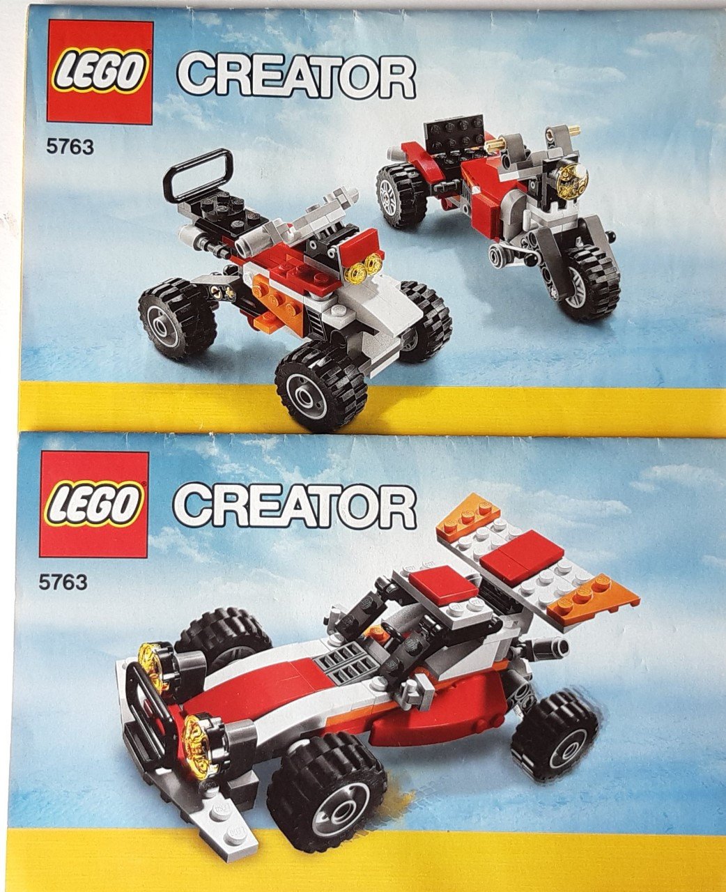 Lego Creator 5763: duinracer, 3 in 1.