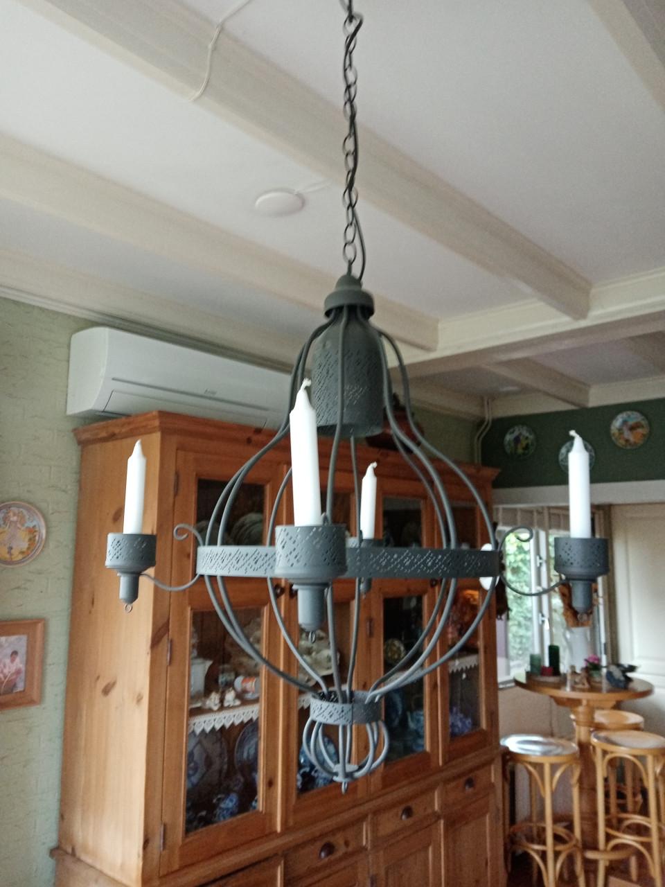 Ikea Hanglamp kaarsen / Verlichting