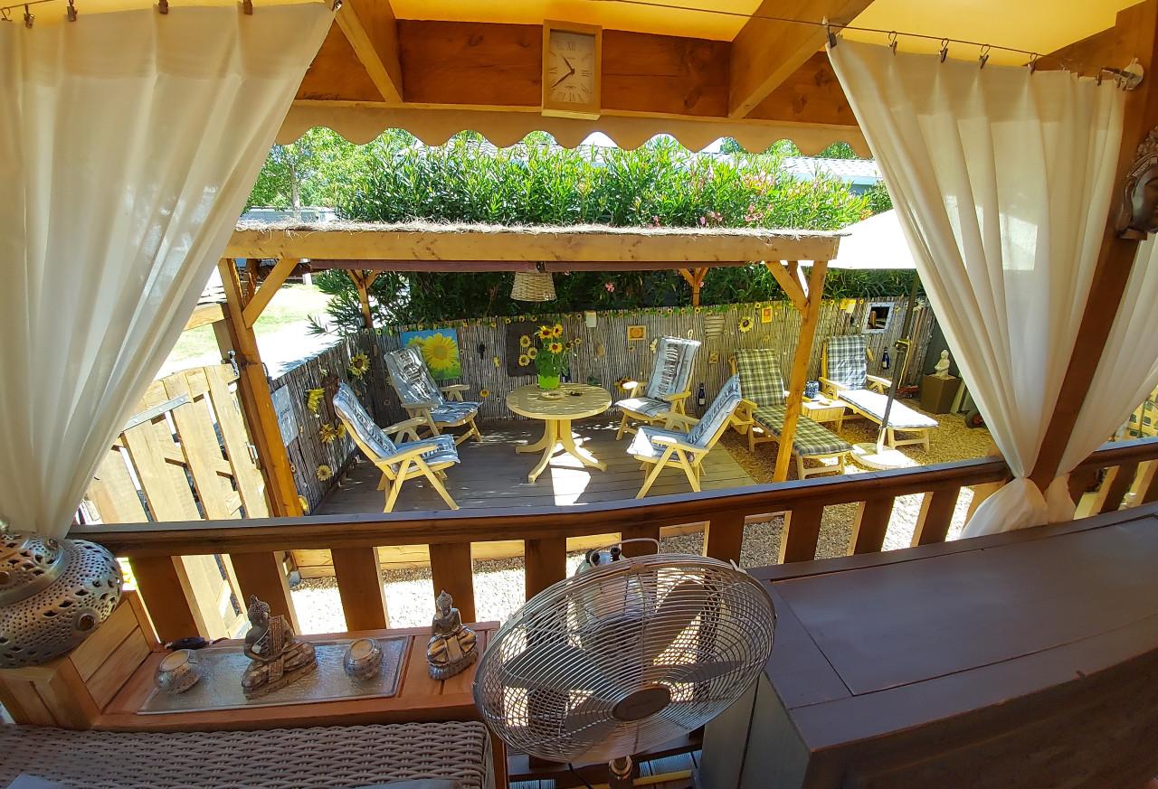 Te huur zeer mooie mobilhome in Frejus camping St Aygulf Plage