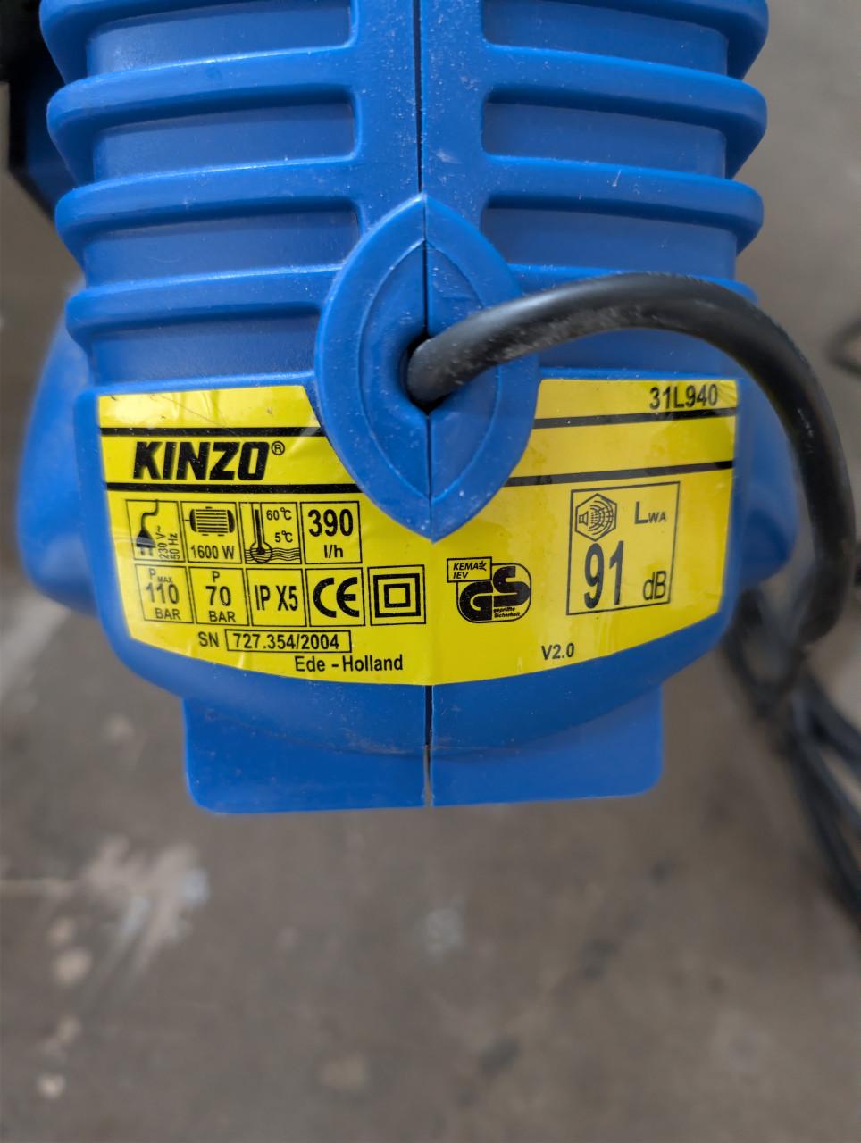 Kinzo hoge druk reiniger