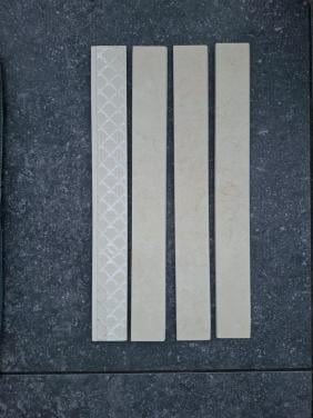 Yvoristone Satinata keramische plint - 7,2x59cm