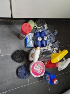Schoonmaak/vaatwasser spullen
