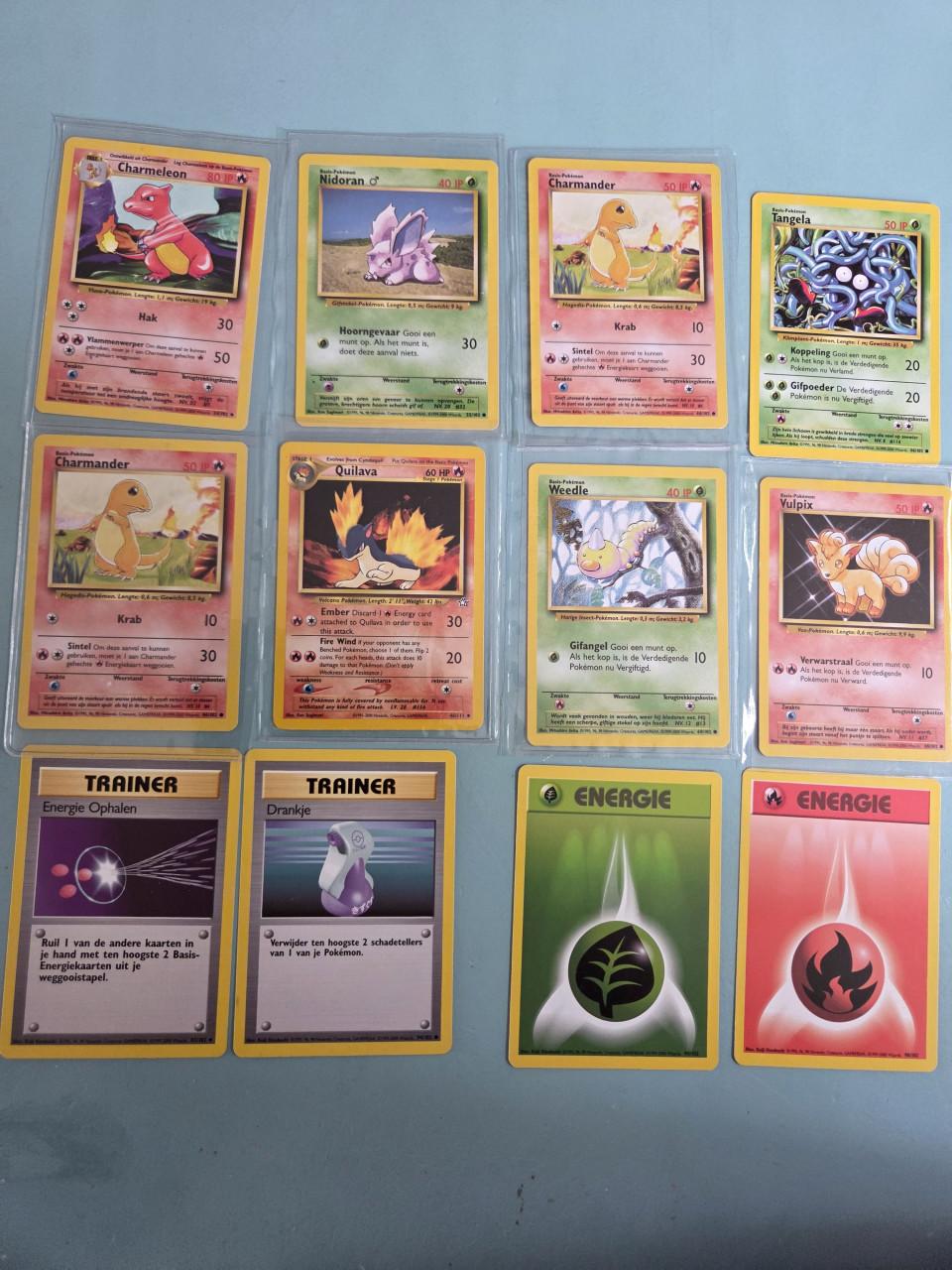 Pokemon kaarten 1e generatie