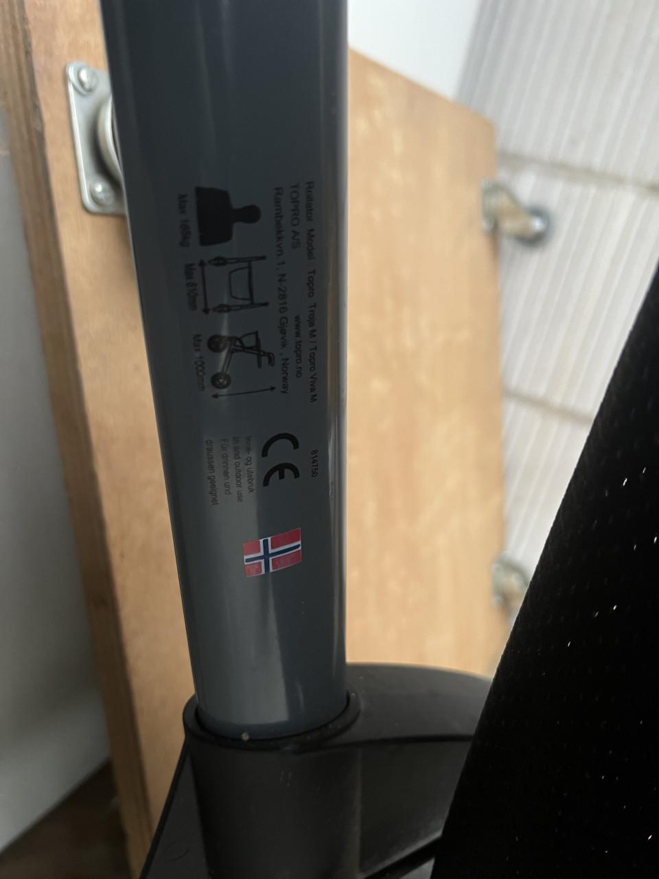 TOPRO Troja Original Rollator lichtgewicht met tas nieuwprijs €299,- maat M