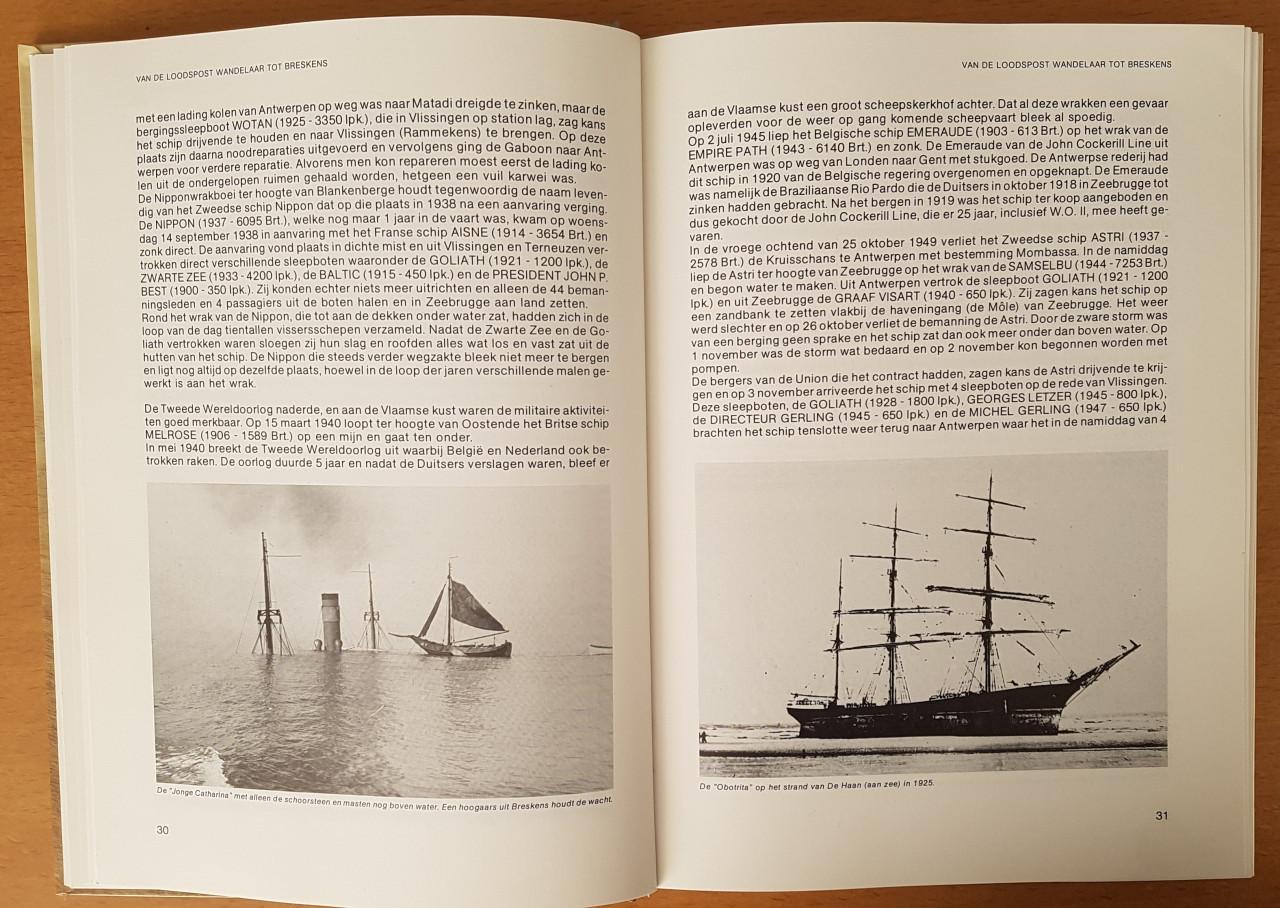 DE WESTERSCHELDE BIJ STORM EN MIST - C Heijkoop - 1983