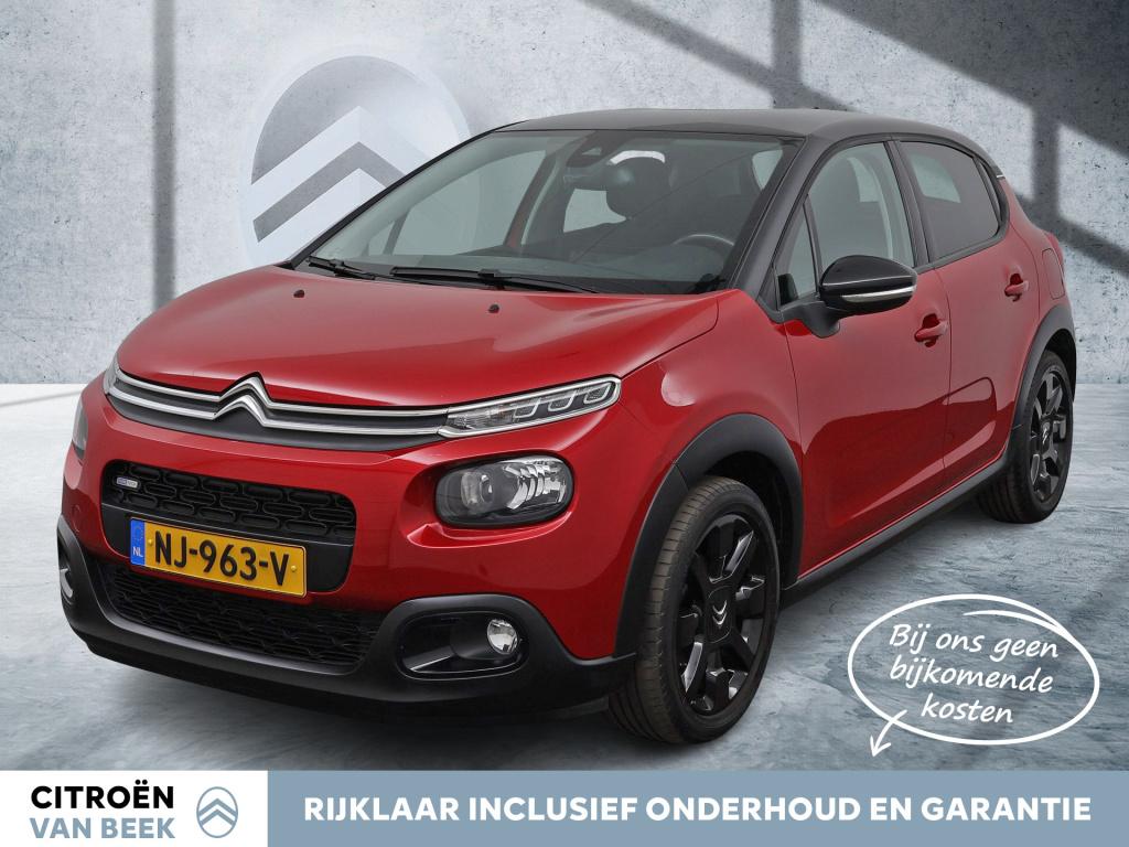 Citroen C3 puretech 110pk shine | rijklaar | trekhaak | apple carplay | 17"