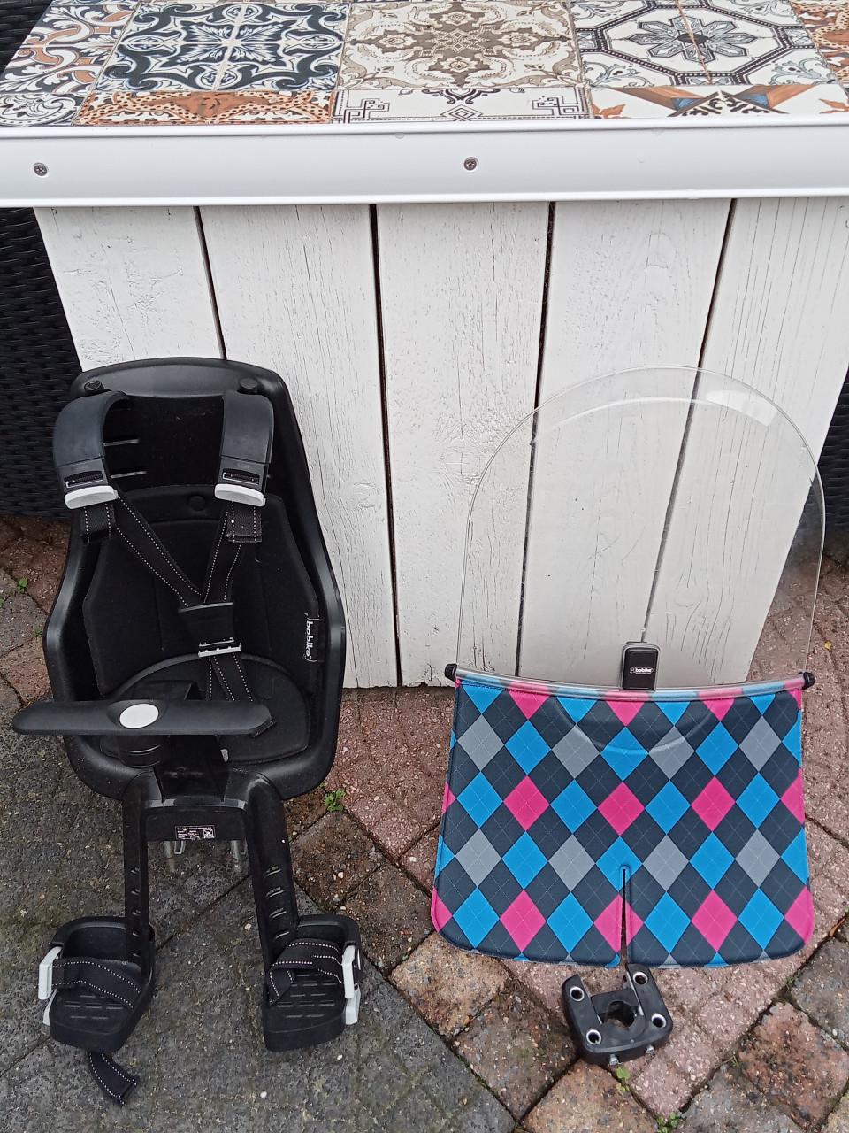 Kinderzitje voor op de fiets