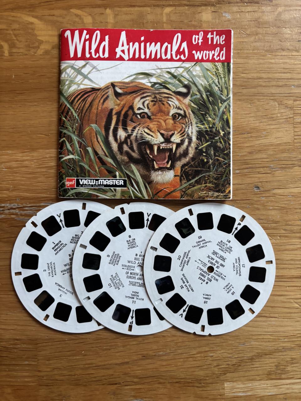 Originele View-Master Sawyers, diverse schijven 1960-1975