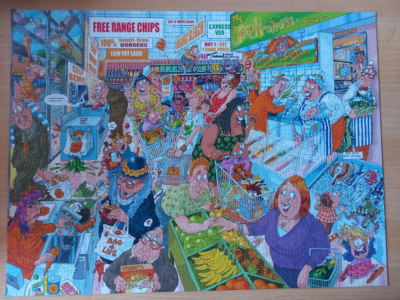 Wasgij Shopping Shake Up